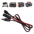 thumbnail image 1 of Solar To 30A Copper Battery Adapter Cable,  Insulation Solar Panel Cable Connector Low Power Loss 12AWG High Efficiency  for Electric Vehicle, 1 of 7