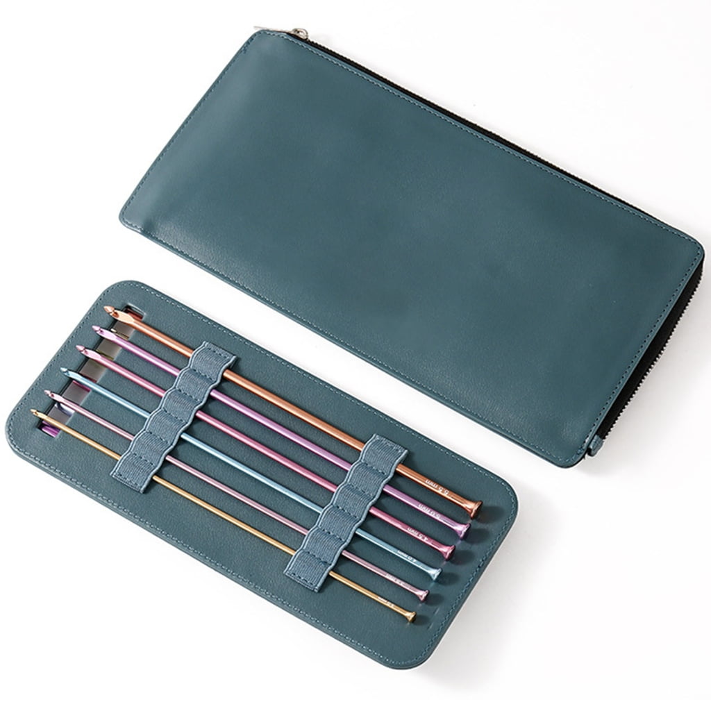 MOMOJIA 6Pcs Professional Tunisian Crochet Hook Aluminum Afghan Knitting Needle For Blanket Sweater Scarf Bag 5.0mm-10mm