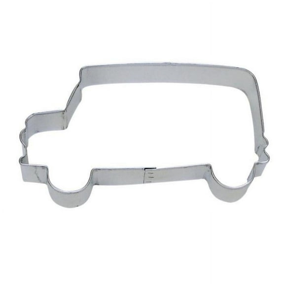 4.5” School Bus Metal Cookie Cutter