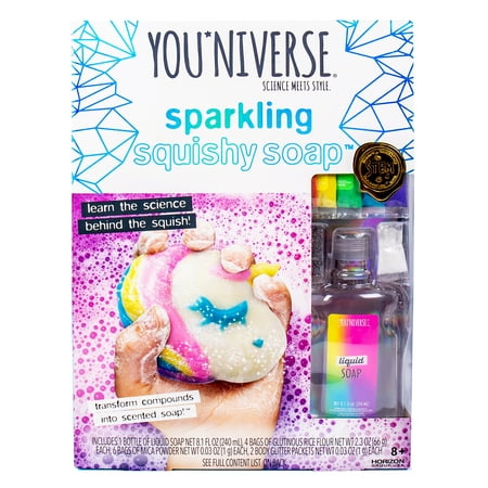 YOU*niverse Sparkling Squishy Kids DIY Soap Making Kit, 1 Each