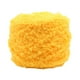 thumbnail image 5 of Hilo de terciopelo coral suave, grueso y cálido, para crochet y tejido de punto. Amarillo, 5 of 9