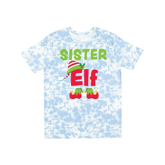 Inktastic Christmas Sister Elf T-Shirt