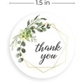 thumbnail image 4 of Marcos de vegetación Pegatinas de agradecimiento / Diseños de agradecimiento / 500 pegatinas de agradecimiento boho / Etiquetas florales de vegetación de 1,5", 4 of 5