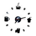 thumbnail image 4 of WHAMVOX  Boho Clocks for Walls Coffee Kitchen Dining Decor Aesthetic Office Black, 4 of 8