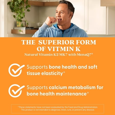 MK-7 ビタミンK2（メナQ7） 100mcg 60粒 Doctor's BEST （ドクターズベスト）