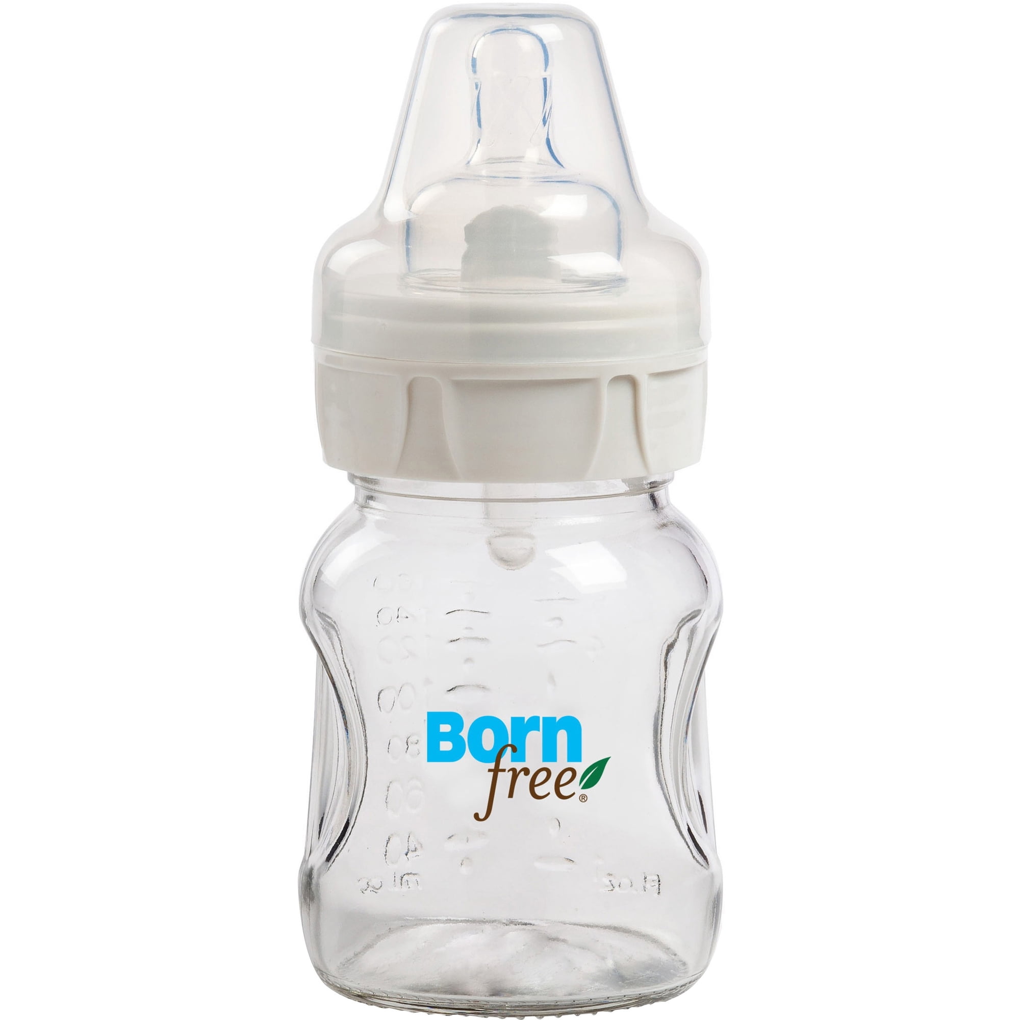 Born Free Feeding Glass Baby Bottle - Slow Flow - 5 oz