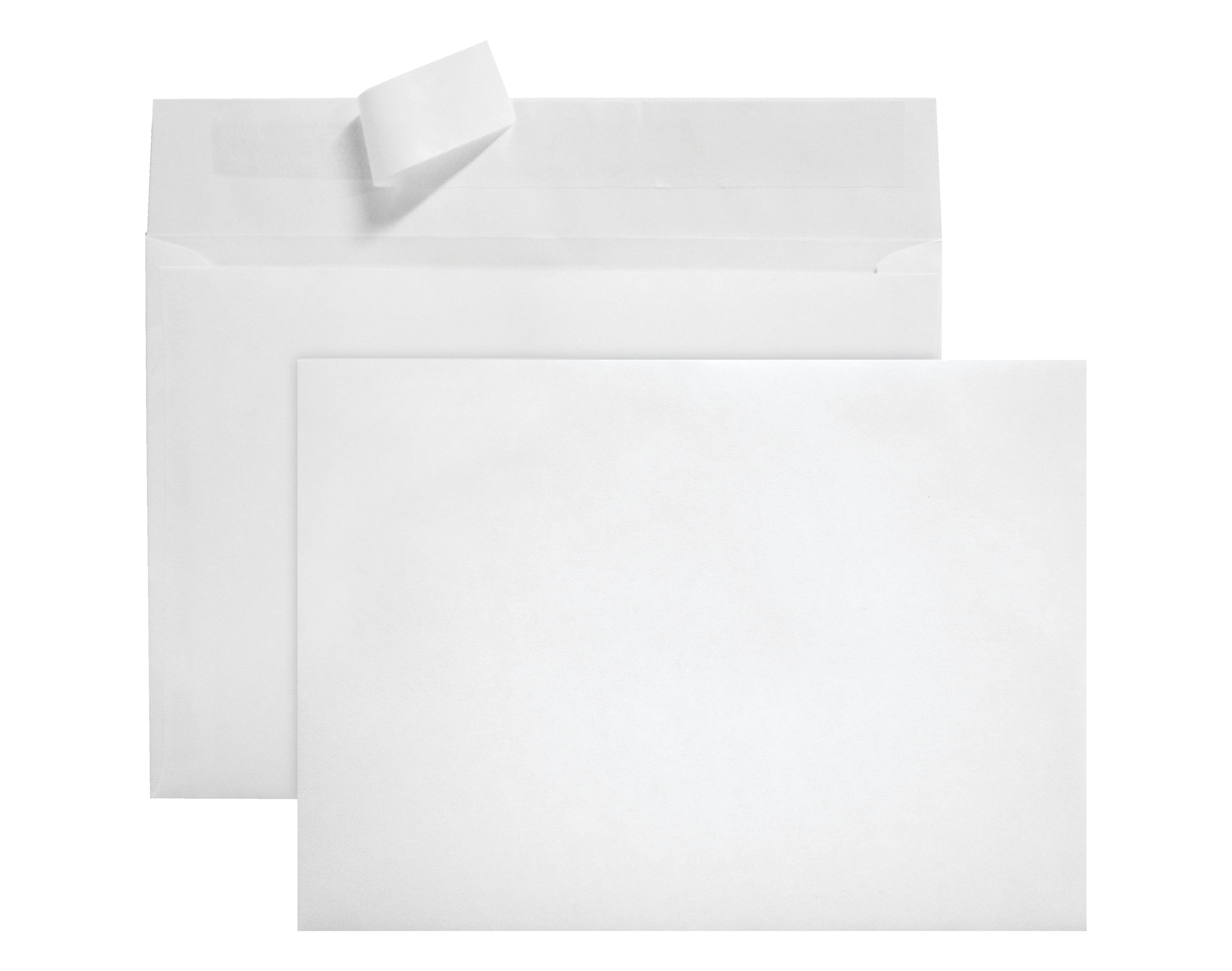 Pen+Gear A6 Invitation Social Envelopes, Peel & Stick, White, 4-3/4 x 6-1/2, 50 per Box