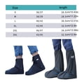 thumbnail image 3 of Eigraketly 2 uds ABS cubiertas impermeables para botas se mantienen secas y cómodas en cualquier clima cubiertas para zapatos impermeables Ropa Deportiva, Zapatos tubo alto XL, 3 of 6