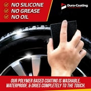 Dura-Coating Technology Tire Dressing Re-Load Kit, Car Tire Shine, High Gloss Protection & Renewal, XXL 16oz