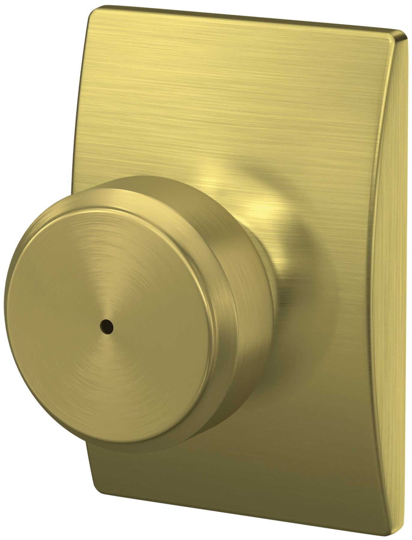 Schlage F40-BWE-CEN Bowery Privacy Knob Set with Decorative