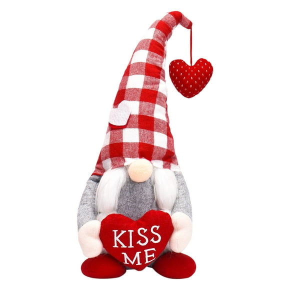 WIFKLSIIPG Valentine's Day Decorative Decoration Doll Love Pendant Doll Elderly Showcase Decoration Festival Home Decoration