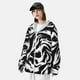 thumbnail image 3 of Balery Leopard And Zebra 2 Sudadera ligera de manga larga con capucha y protección solar UPF 50+ para hombre y mujer, ideal para pesca y running-3X-Large, 3 of 7