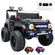 thumbnail image 1 of Montable Electrico Camioneta 4x4 para Niños Bluetooth Luces Led Control Remoto Batería 12v - Negro, 1 of 8