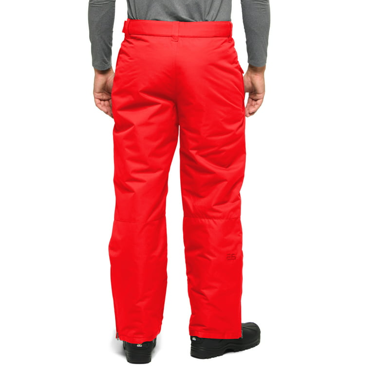 Arctix Insulated Winter Pants for Men Snow & Cold Weather Gear, Red XL