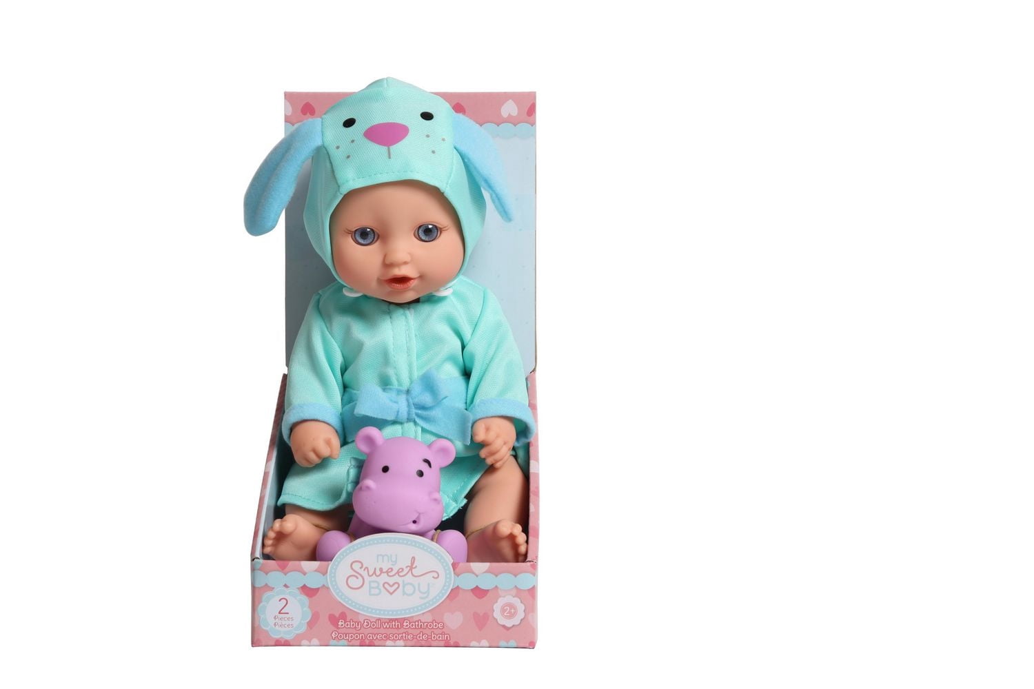 MSB Baby Doll with Bathrobe