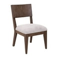 thumbnail image 3 of Liberty Furniture 5 Piece Pedestal Table Dining Set with 4 Panel Back Chairs - Satin Espresso, 3 of 8