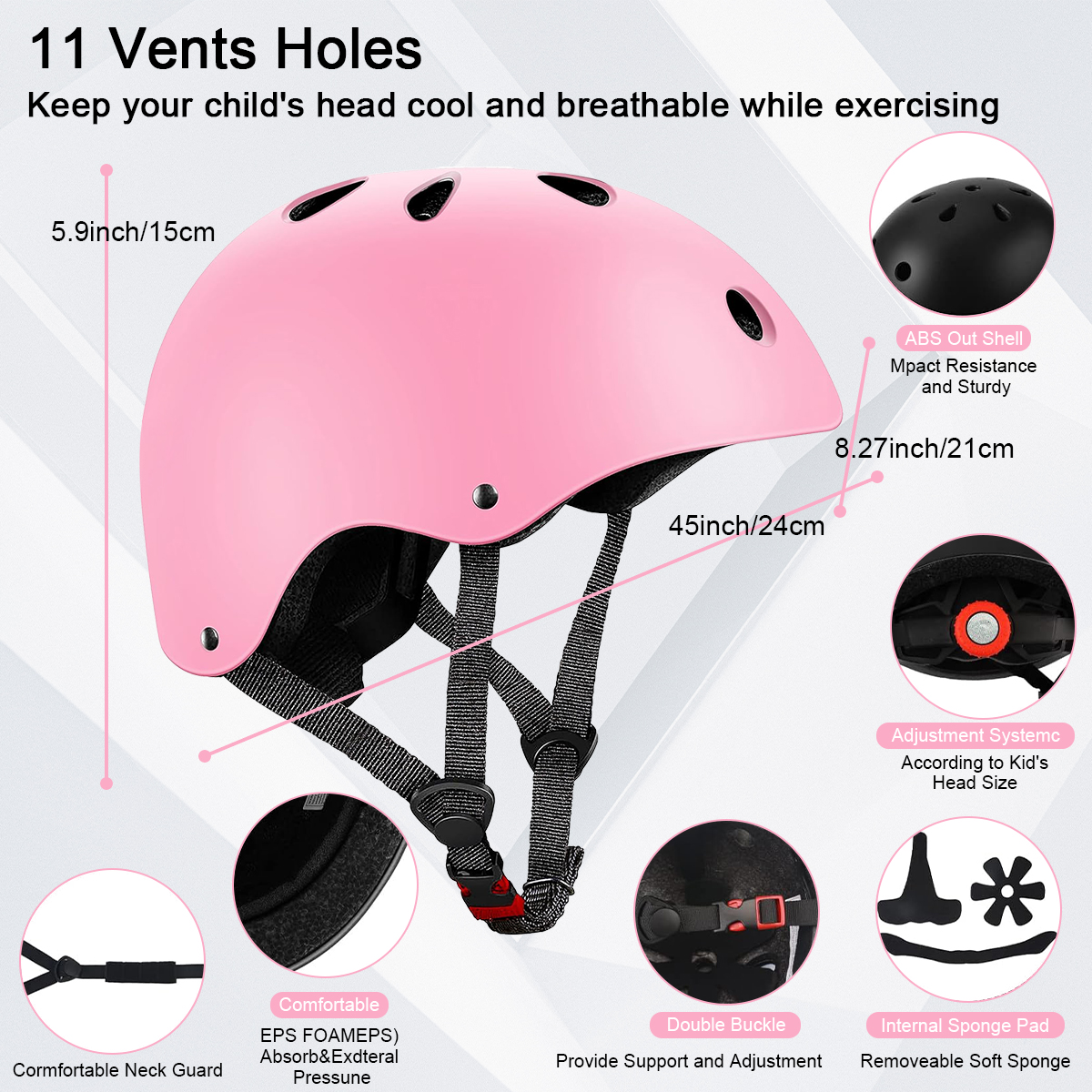 Rirool Kids Protective Gear Set - Helmet & Pads photo 2