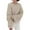 Khaki, variant on PRETTYGARDEN Womens Sweaters Fall Cable Knit Long Sleeve Crewneck Oversized Sweater Chunky Pullover Loose Outfits