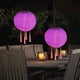 thumbnail image 1 of Lámpara Lámpara de farol de nailon solar, impermeable, luz colgante, decoración de festival (rosa) Ndcxsfigh Nuevos Originales, 1 of 9