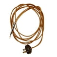 thumbnail image 4 of B&P Lamp® Gold Rayon Cord With Ribbed Plug Set ~10 Ft., 4 of 6