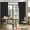 Black, variant on Firefly Hope 2 Panels Solid Blackout Curtains 39.4"W x 51.2"H, Thermal Insulated Window Drapes for Bedroom Privacy & Light Blocking, Black