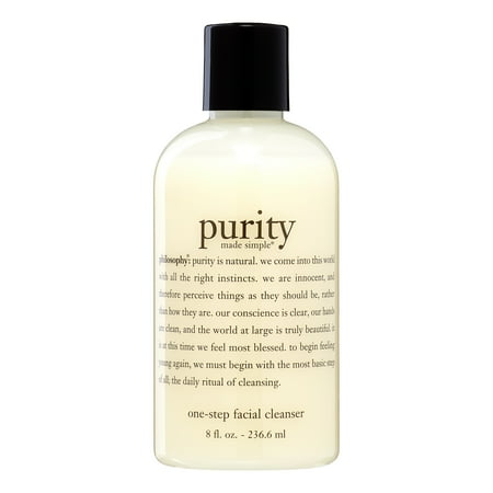 Philosophy Purity Made Simple One Step Facial Cleanser, Face Wash for All Skin Types, 8 (Best Face Wash For Oily Skin And Pimples In India)