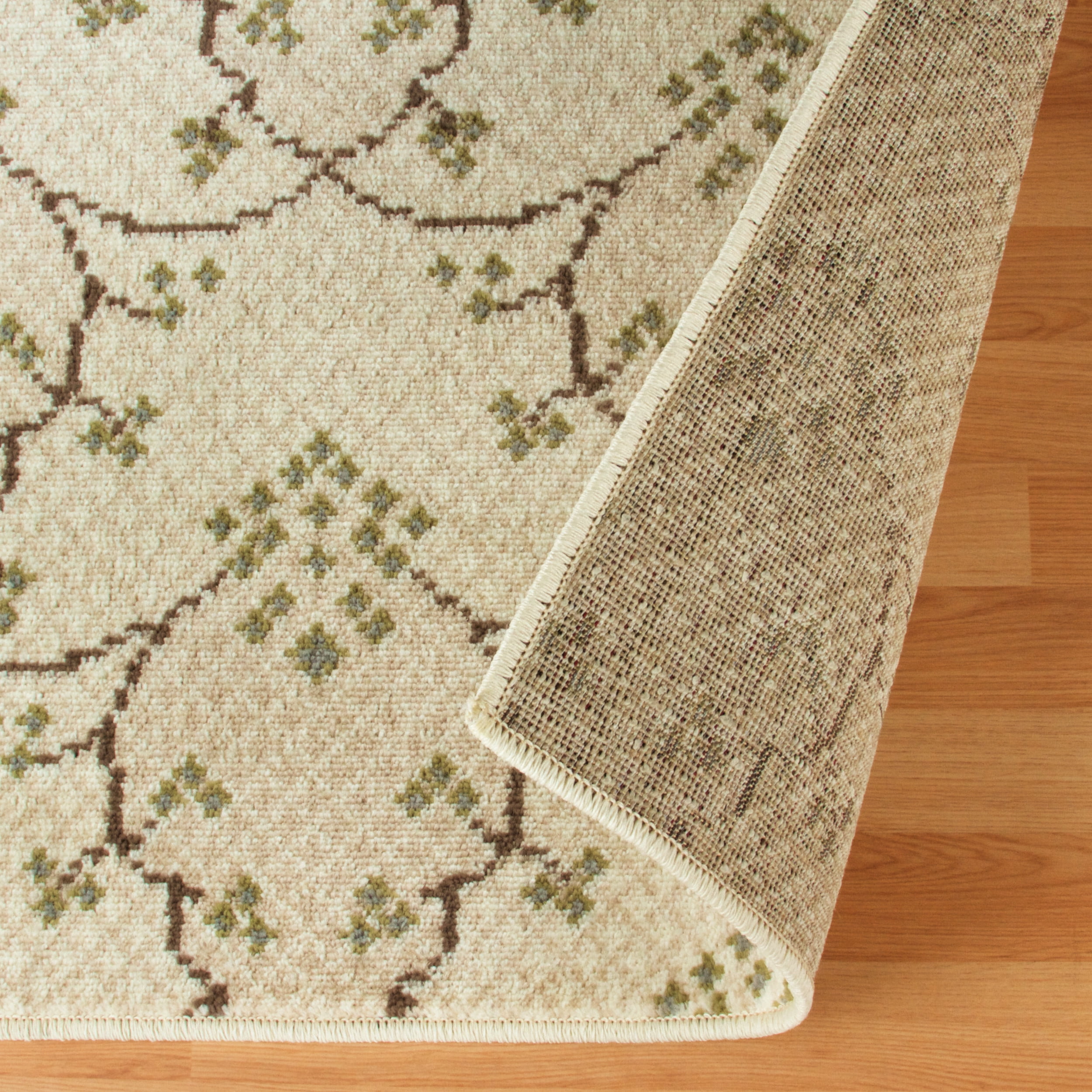 Superior Aberdeen Farmhouse Indoor Area Rug, Beige, 8' x 10'
