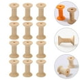 thumbnail image 1 of STRANDCHIC 50Pack Unfinished Wood Spool Cylindrical For Diy Craft And Handicrafts, 1 of 8