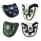 thumbnail image 5 of Funda protectora para cabeza de putter de golf, protección para la cabeza del palo, accesorios de golf Verde negro, 5 of 9