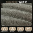 thumbnail image 6 of 139.4" L Shaped Cloud Sectional Sofa for Living Room Plush Corduroy Cover Fluffy Memory Foam Cushions, No Assembly Required, Modular Chaise Lounge, Oversized Comfortable Couches Set, Camel, 6 of 9