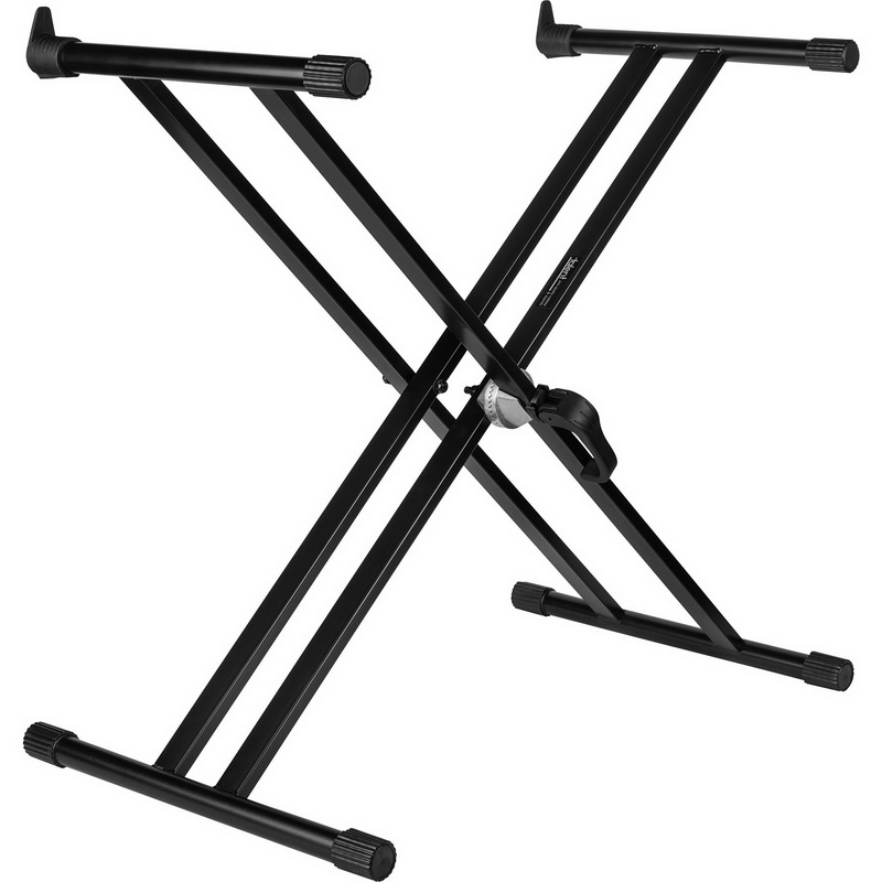 Talent KS2 Aluminum Double XBrace Performance Keyboard Stand with