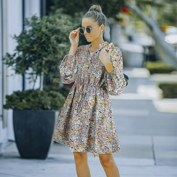 Floral hotsell fall dresses