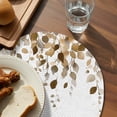 thumbnail image 3 of Brown Eucalyptus Leaves Round 13 Inch Placemats Set of 6, Summer Watercolor Leaf HeatResistant Non Slip Place Mats for Dining Table, Wipeable Braided Kitchen Table Mats for Housewarming, 3 of 9
