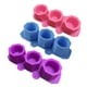 thumbnail image 1 of 3 moldes de silicona para macetas de hormigón, ideales para hacer suculentas en azul, rosa y morado., 1 of 14