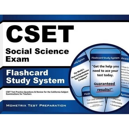 Cset Social Science Exam Flashcard Study System By Cset