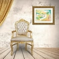 thumbnail image 3 of Ilosky, Pam 24x19 Gold Ornate Wood Framed with Double Matting Museum Art Print Titled - Rainbow Sherbet I, 3 of 4
