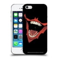 thumbnail image 1 of Head Case Designs Officially Licensed The Joker DC Comics Character Art Laugh Bat Logo Soft Gel Case Compatible with Apple iPhone 5 / 5s / iPhone SE 2016, 1 of 7