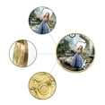 thumbnail image 5 of Moneda de anime Alicia en el país de las maravillas, hierro, 4 cm, 315 g, 9 unidades/lote, 5 of 5