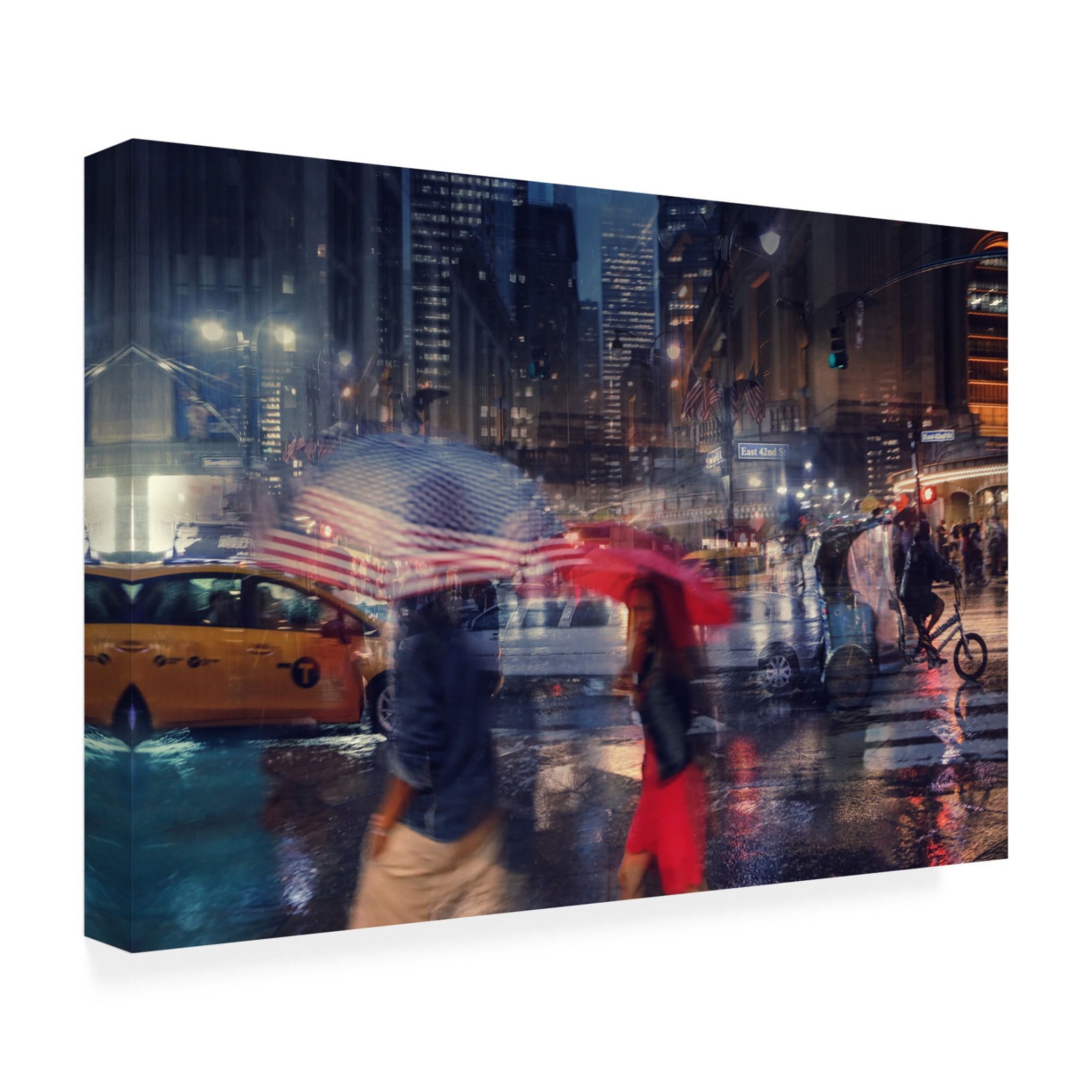 Canvas Wall Art - Massimo Della Latta 'Nyc 5' Wall Art for Living Room, Bedroom, or Office Décor by Trademark Fine Art - 19 x 12 Inches