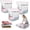 19.6*27.5-3ps, variant on No-Pump Vacuum Storage Bags, 3D Cube Compression Space Saver Bags for Clothes Comforters Blankets, Extra Large Capacity Press & Seal Storage, No Pump Needed for Travel & Home Organization(M-3ps)