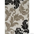 thumbnail image 2 of Allstar Ivory Modern Geometric flowers design Area Rug (5' 2" x 7' 2"), 2 of 7