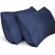 thumbnail image 1 of Fundas de almohada (paquete de 2), fundas de almohada de microfibra cepillada suave tamaño king bordadas, lavables a máquina, sin arrugas, transpirables, 1 of 1