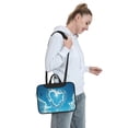thumbnail image 6 of Lsque Heart Shaped Cloud Pattern Laptop Bag – Portable & Slim Single-Shoulder Computer Case with Adjustable Strap, Protective, Lightweight for 13”/14”/15.6” Laptops, 6 of 8
