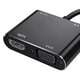 thumbnail image 1 of Convertidor Adaptador 3 en 1 compatible con HDMI a VGA compatible con HDMI con audio de 3,5 mm para PC HDTV, 1 of 7