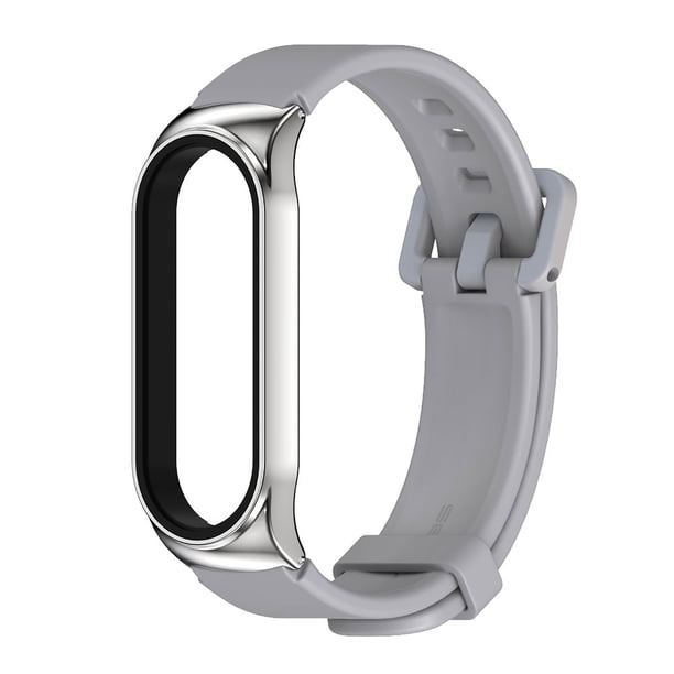 Correa para Xiaomi Mi Band 7 8 6 5 4 3 Reemplazo de pulsera de silicona para Xiaomi Band 4 MiBand 7 6 5 4 3 Correa de muñeca Tan Jianjun unisex