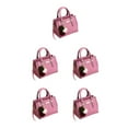 thumbnail image 3 of kurtrusly Multifunctional Crossbody Bags Versatile Options For All Essentials Fashionable PU Pendant Handbag Messenger Bag pink 5Set, 3 of 6