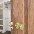 thumbnail image 4 of Design House 6-Way Universal Canton Hall and Closet Knob, Polished Brass, 4 of 14