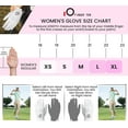 thumbnail image 4 of FINGER TEN Womens Ladies Golf Rain Gloves Pair Both Hand or 2 Pack Left Right Hand, Wet Hot Cool Grip, Fit Small Medium Large XL, 4 of 6