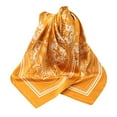 thumbnail image 2 of Lilgiuy Vintage Cashew Flower Personality Small Scarf Decorated With Imitation Silk Square Scarf 2022 Fall Winter, 2 of 3