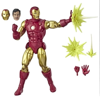 2012 Marvel Legends Retro Iron Man Action Figure - Tony Stark